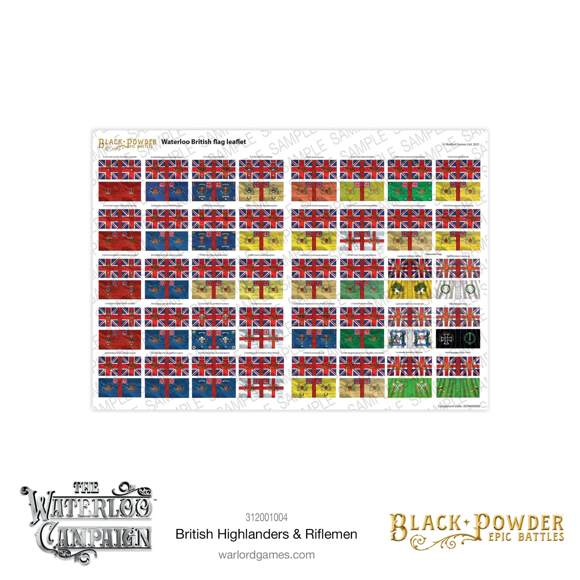 Black Powder Epic Battles - Waterloo: British Highlanders & Riflemen Black Powder Epic Battles - Waterloo: British Highlanders & Riflemen