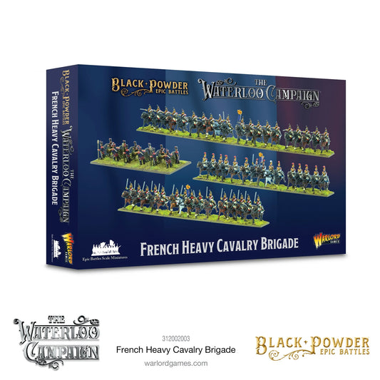 Black Powder Epic Battles - Waterloo:  French Heavy Cavalry Brigade Black Powder Epic Battles - Waterloo:  French Heavy Cavalry Brigade