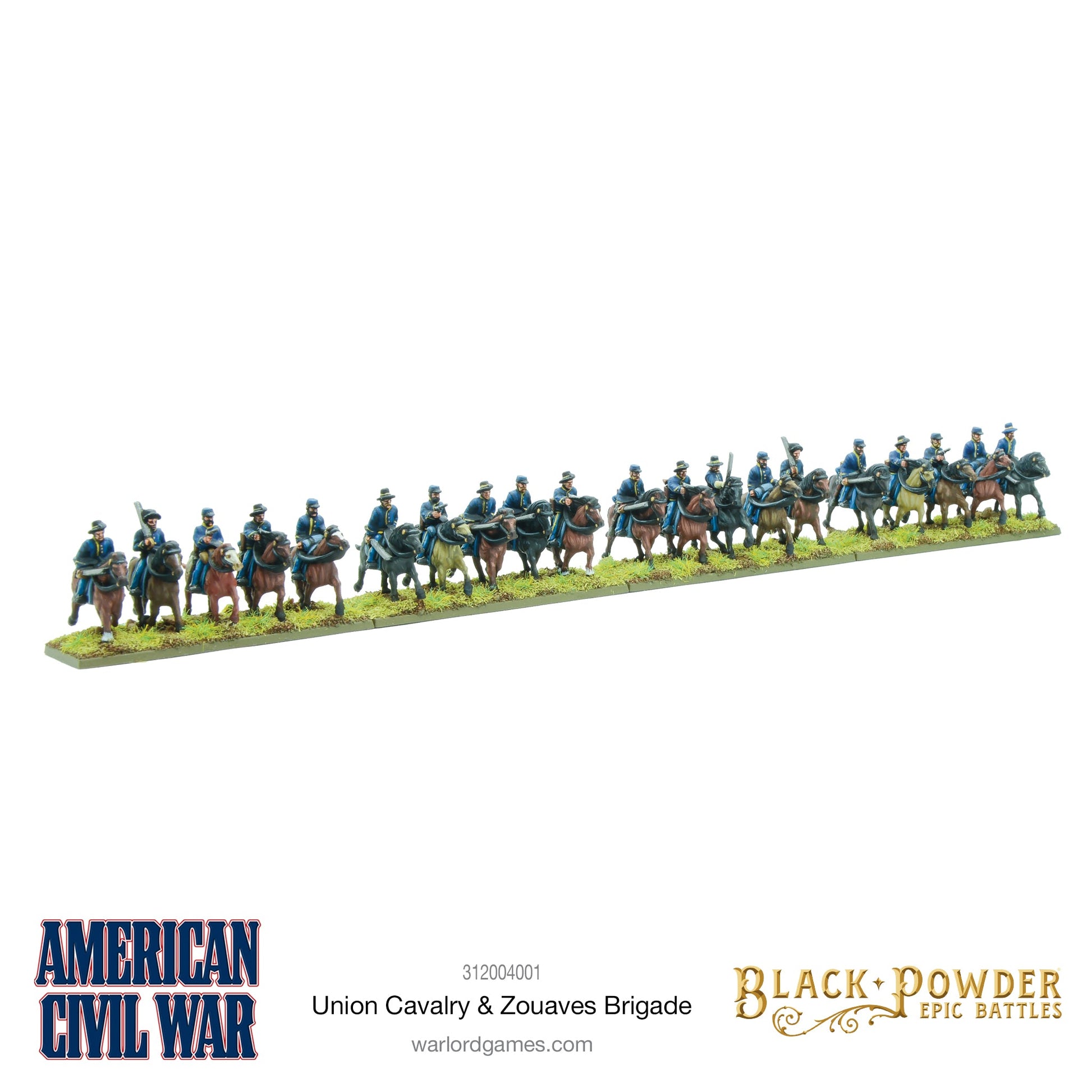 Black Powder Epic Battles - American Civil War: Union Cavalry & Zouaves Brigade Black Powder Epic Battles - American Civil War: Union Cavalry & Zouaves Brigade