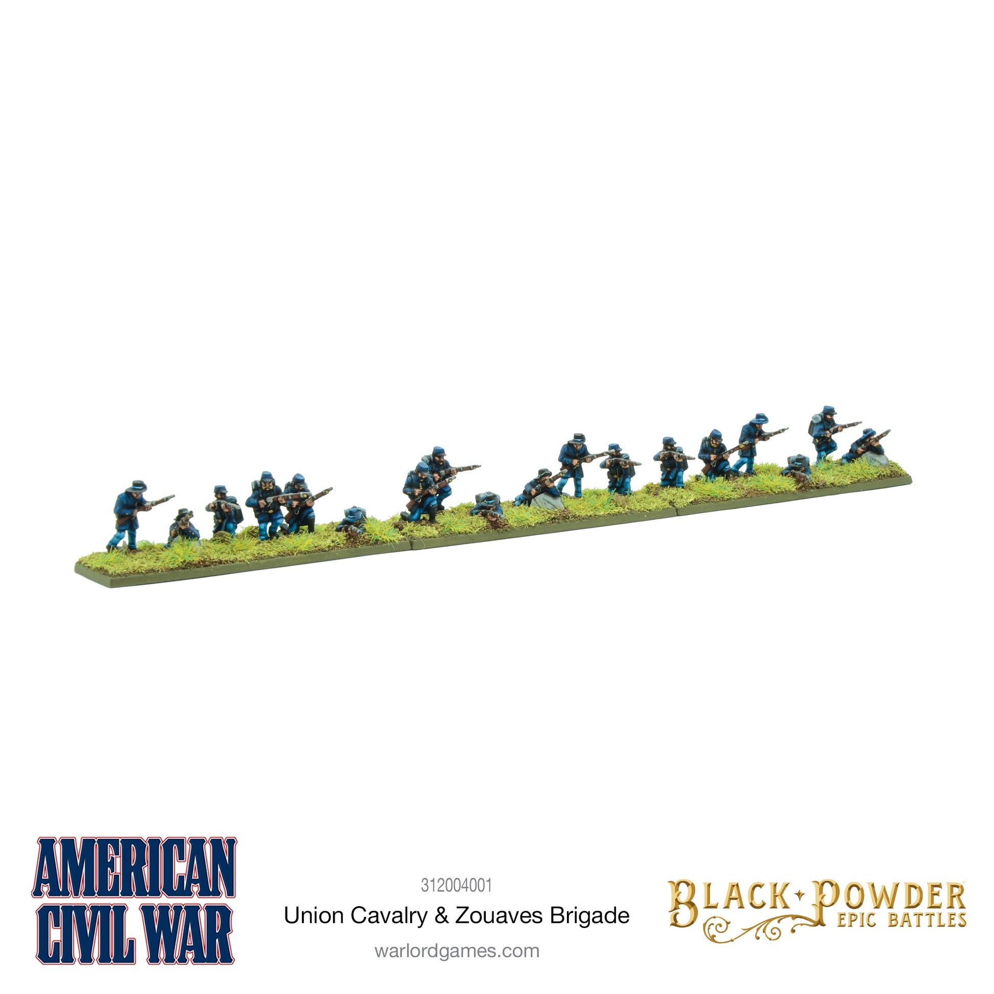 Black Powder Epic Battles - American Civil War: Union Cavalry & Zouaves Brigade Black Powder Epic Battles - American Civil War: Union Cavalry & Zouaves Brigade