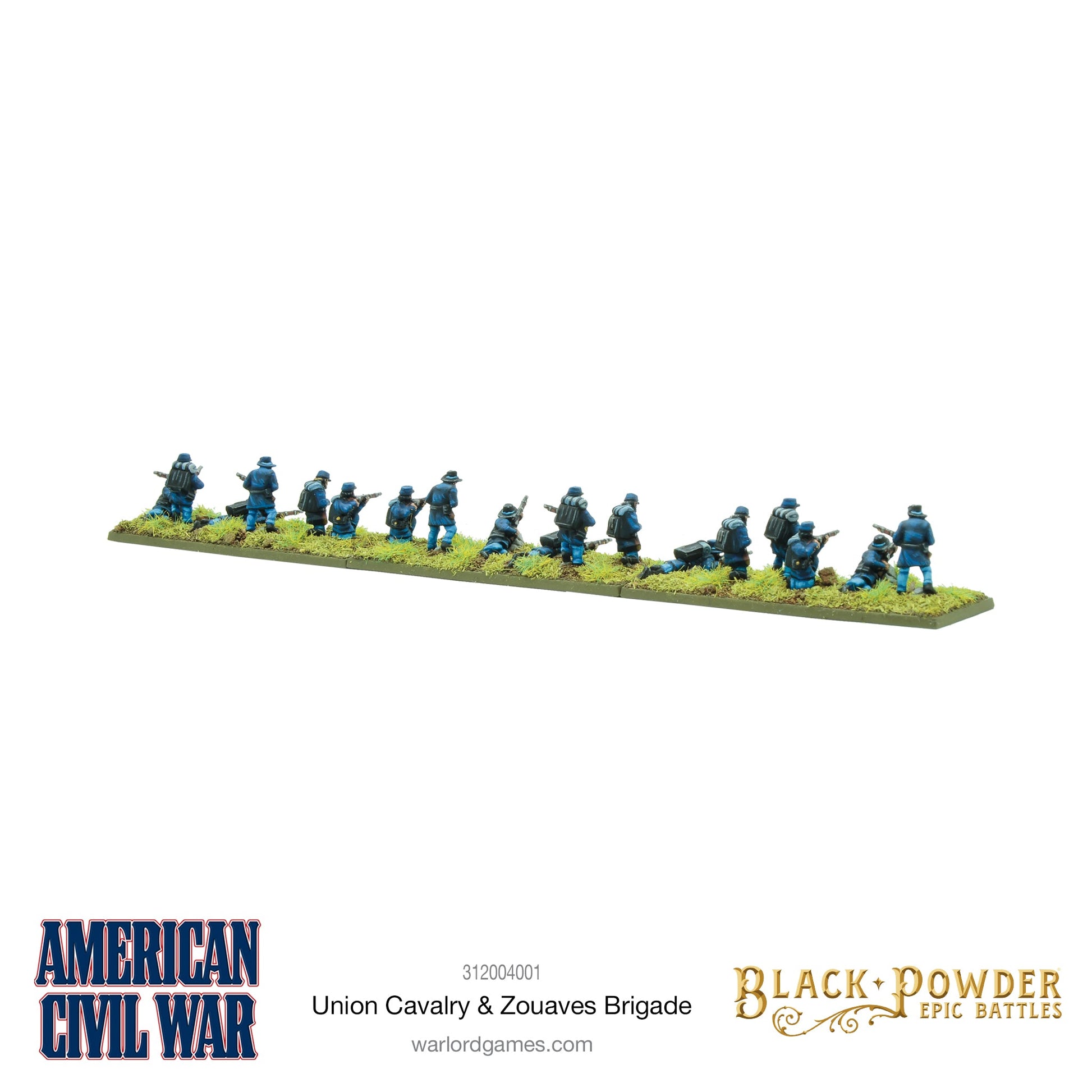 Black Powder Epic Battles - American Civil War: Union Cavalry & Zouaves Brigade Black Powder Epic Battles - American Civil War: Union Cavalry & Zouaves Brigade