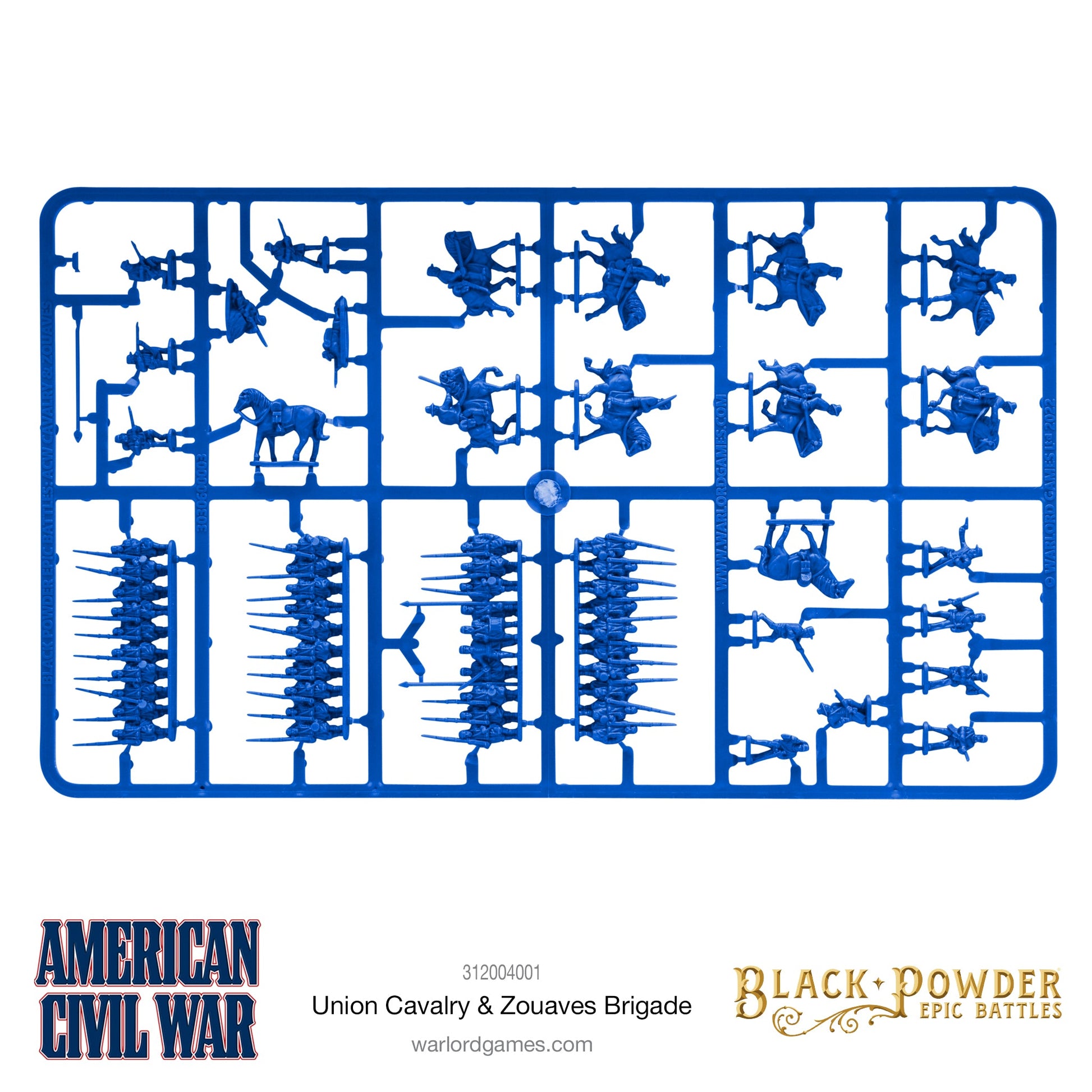 Black Powder Epic Battles - American Civil War: Union Cavalry & Zouaves Brigade Black Powder Epic Battles - American Civil War: Union Cavalry & Zouaves Brigade