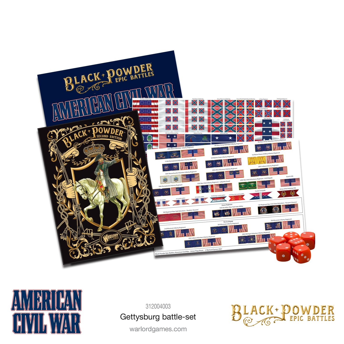 Black Powder Epic Battles - American Civil War: Gettysburg Battle-Set
