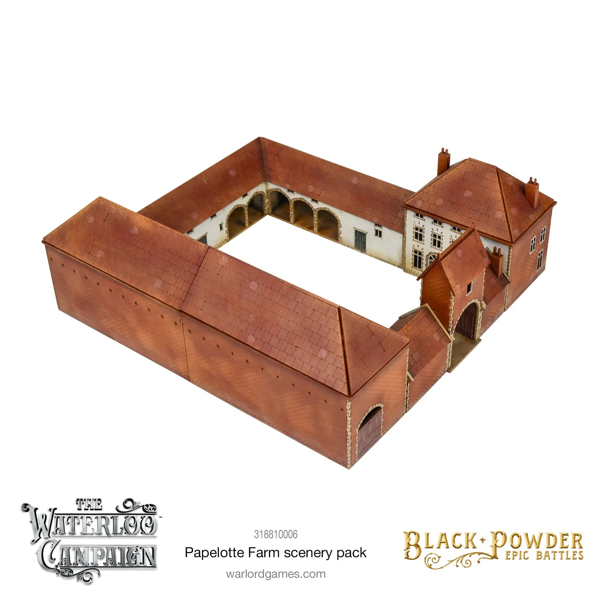Black Powder Epic Battles - Waterloo: Papelotte Farm Scenery Pack Black Powder Epic Battles - Waterloo: Papelotte Farm Scenery Pack