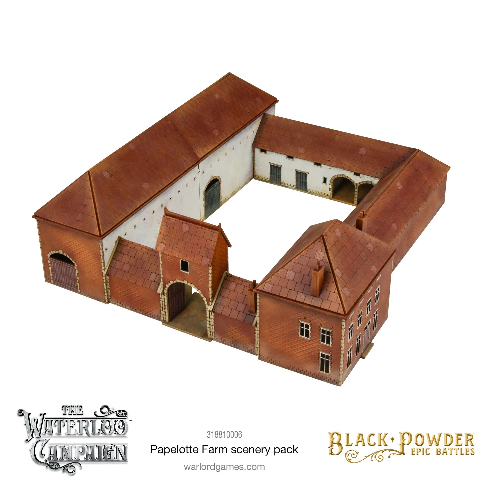Black Powder Epic Battles - Waterloo: Papelotte Farm Scenery Pack Black Powder Epic Battles - Waterloo: Papelotte Farm Scenery Pack