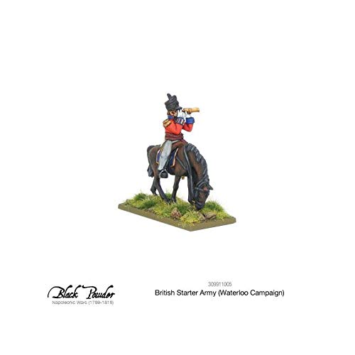 Black Powder - Napoleonic British: British Starter Army (Waterloo Campaign) & Vallejo Paint Set