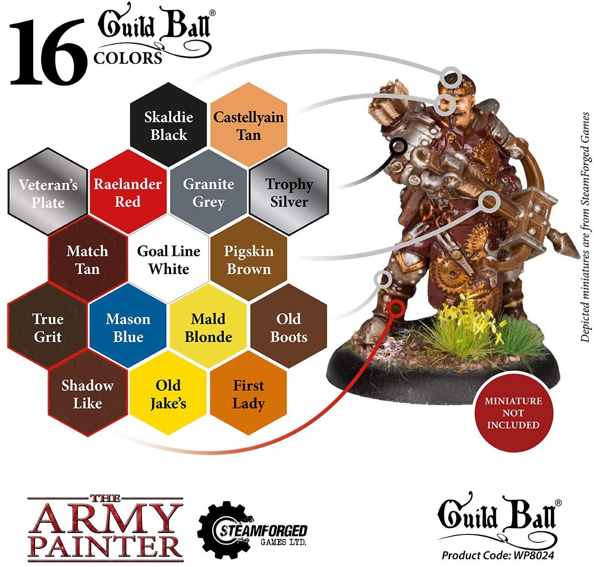The Army Painter - Guildball: Kick Off! Paint Set