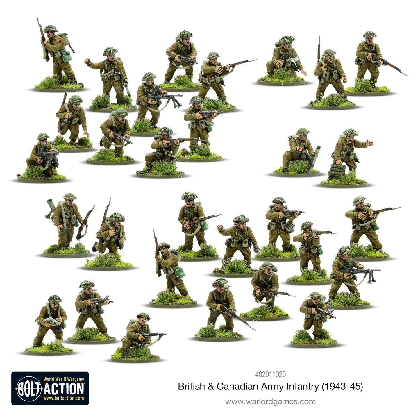 Bolt Action - Great Britain: British & Canadian Army infantry (1943-45)