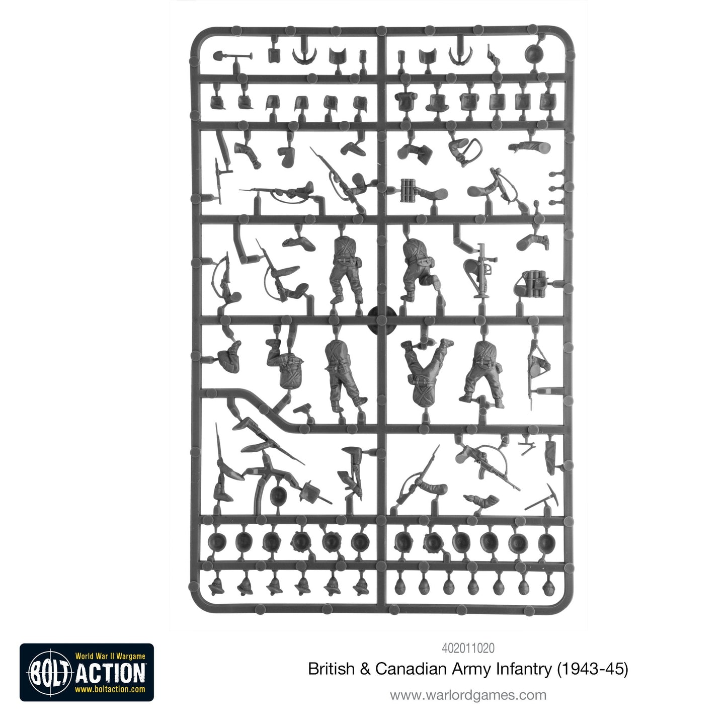 Bolt Action - Great Britain: British & Canadian Army infantry (1943-45)