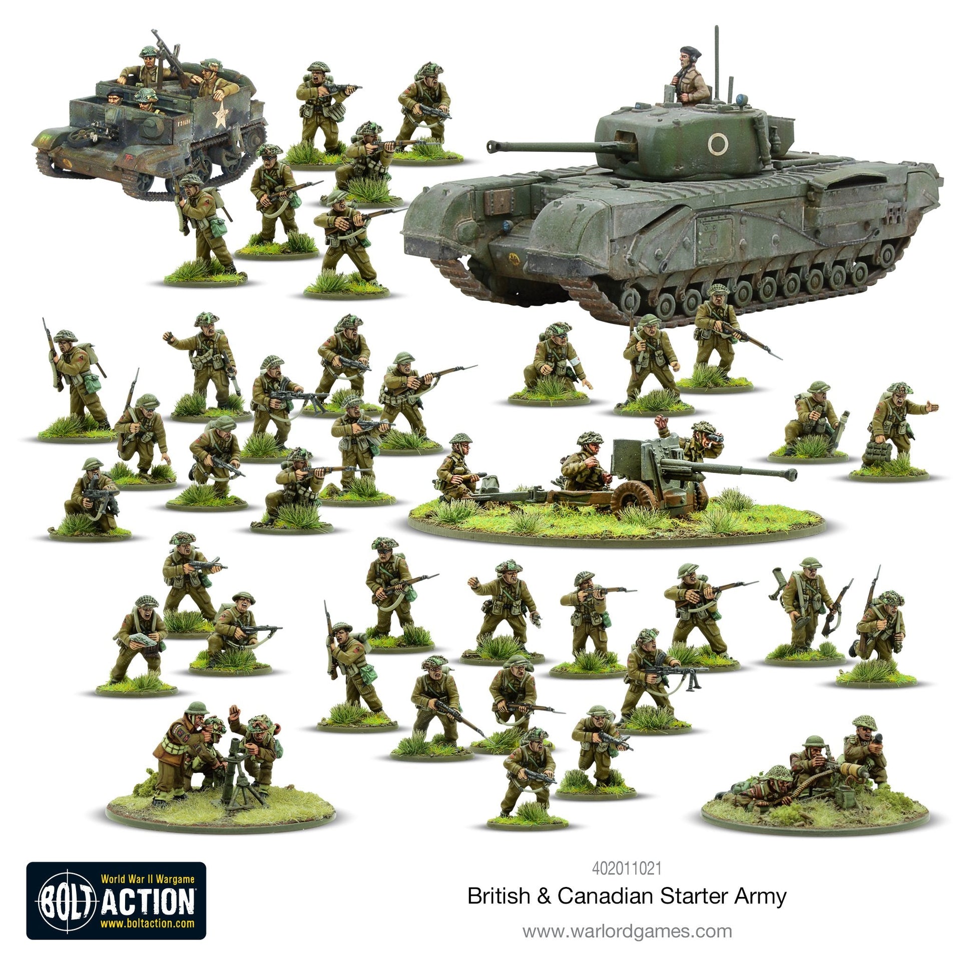 Bolt Action -  Great Britain: British & Canadian Army (1943-45) Starter Army Bolt Action -  Great Britain: British & Canadian Army (1943-45) Starter Army