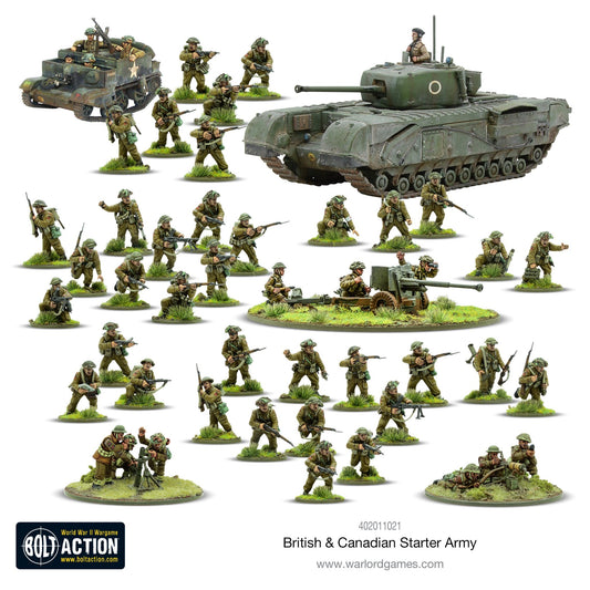 Bolt Action -  Great Britain: British & Canadian Army (1943-45) Starter Army Bolt Action -  Great Britain: British & Canadian Army (1943-45) Starter Army
