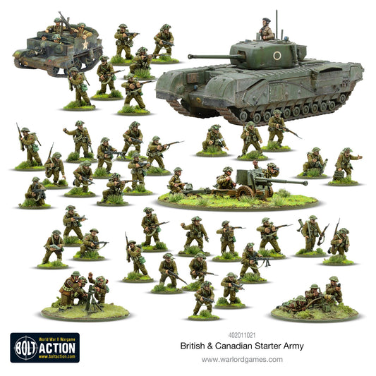 Bolt Action -  Great Britain: British & Canadian Army (1943-45) Starter Army