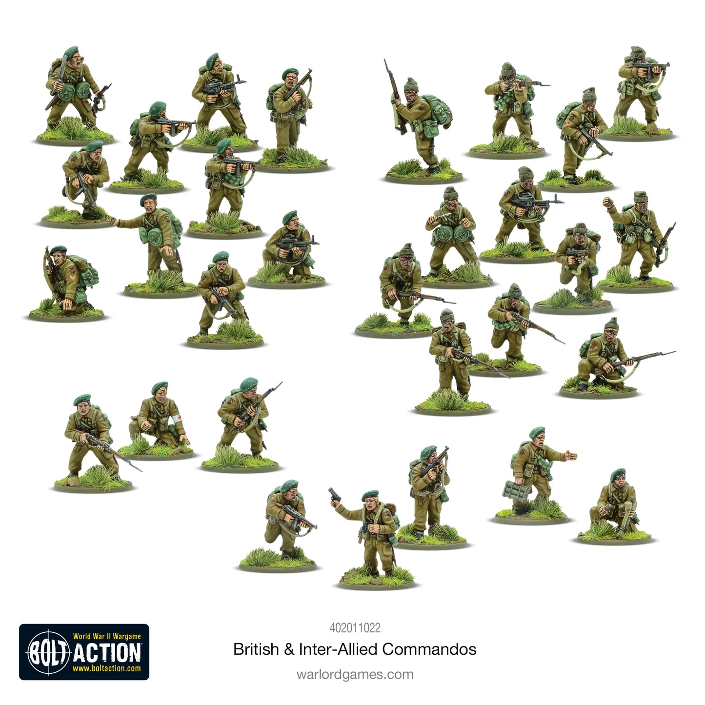 Bolt Action - Great Britain: British & Inter-Allied Commandos