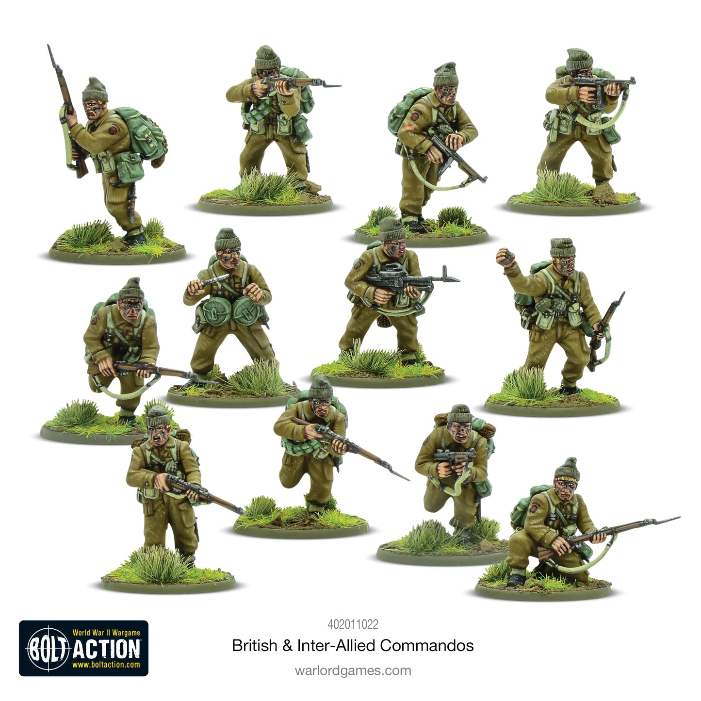 Bolt Action - Great Britain: British & Inter-Allied Commandos