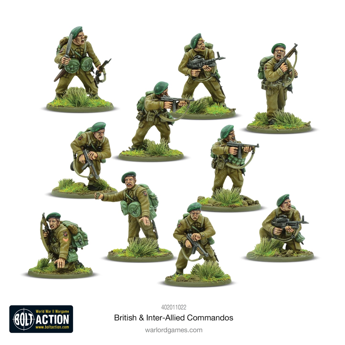 Bolt Action - Great Britain: British & Inter-Allied Commandos