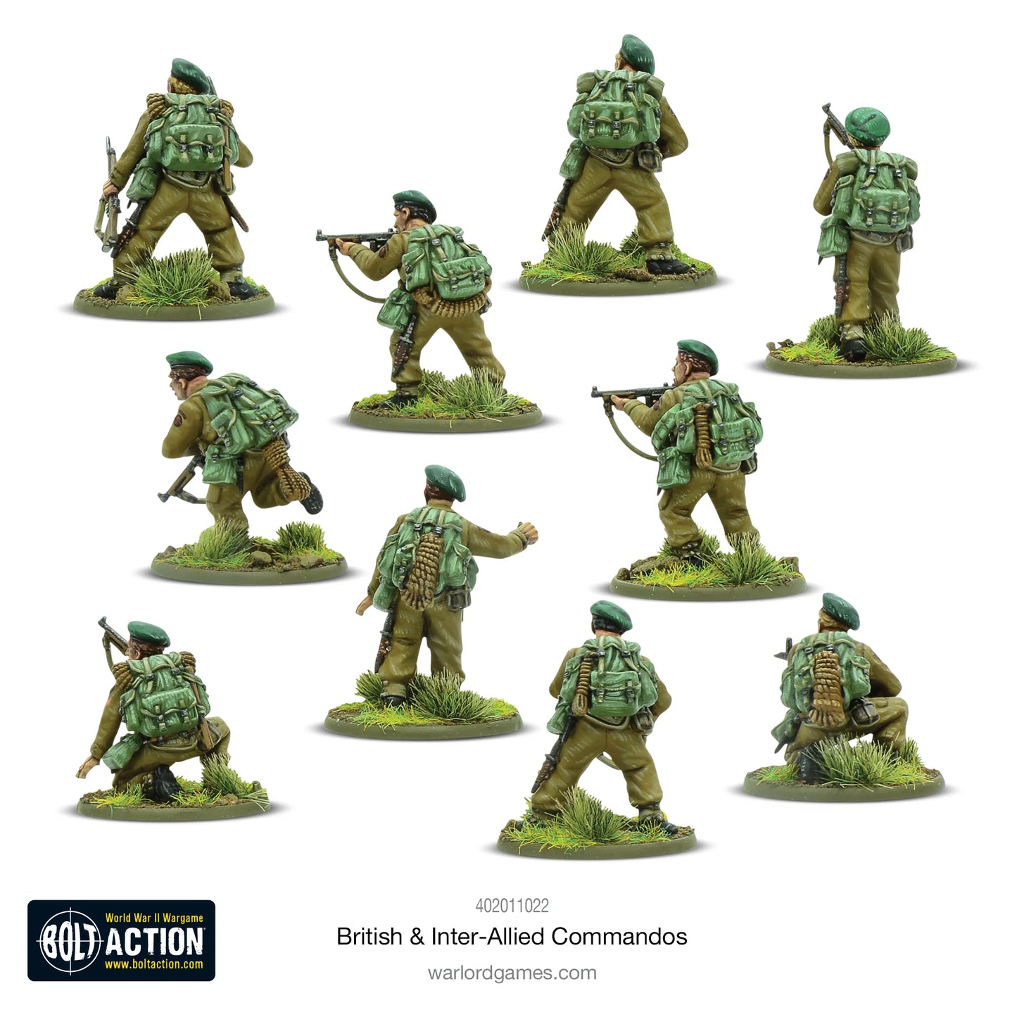 Bolt Action - Great Britain: British & Inter-Allied Commandos