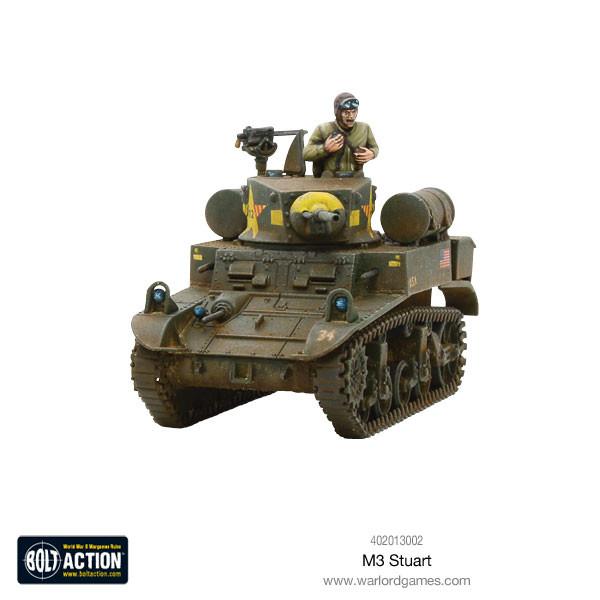 Bolt Action - Tank War: M3 Stuart + Digital Guide Bolt Action - Tank War: M3 Stuart + Digital Guide