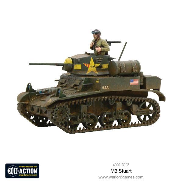 Bolt Action - Tank War: M3 Stuart + Digital Guide Bolt Action - Tank War: M3 Stuart + Digital Guide