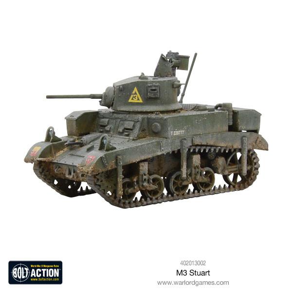 Bolt Action - Tank War: M3 Stuart + Digital Guide