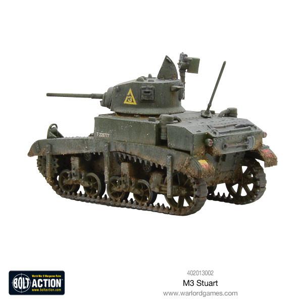 Bolt Action - Tank War: M3 Stuart + Digital Guide