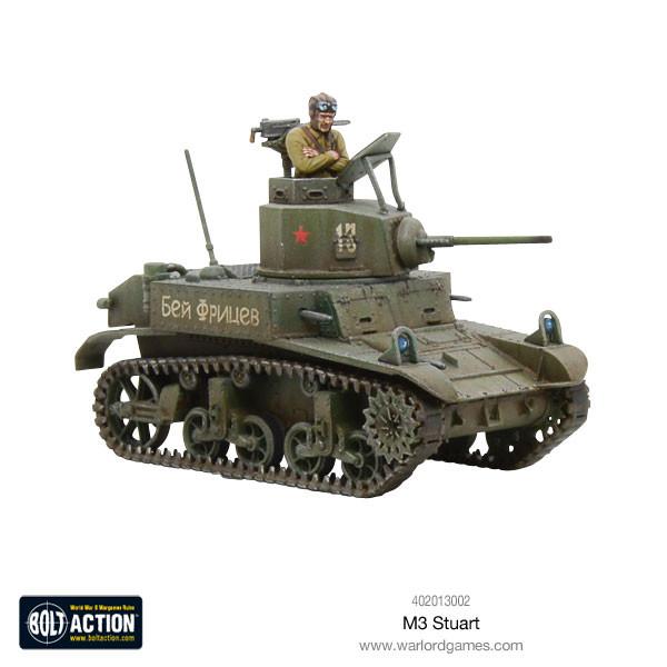 Bolt Action - Tank War: M3 Stuart + Digital Guide