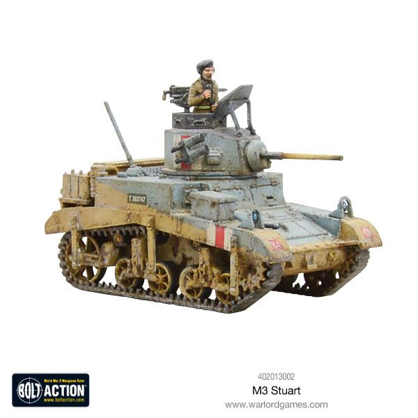Bolt Action - Tank War: M3 Stuart + Digital Guide Bolt Action - Tank War: M3 Stuart + Digital Guide