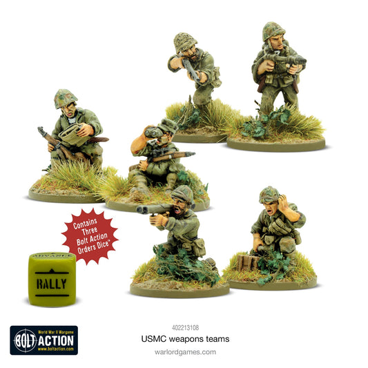 Bolt Action - USA: USMC Weapons Teams Bolt Action - USA: USMC Weapons Teams