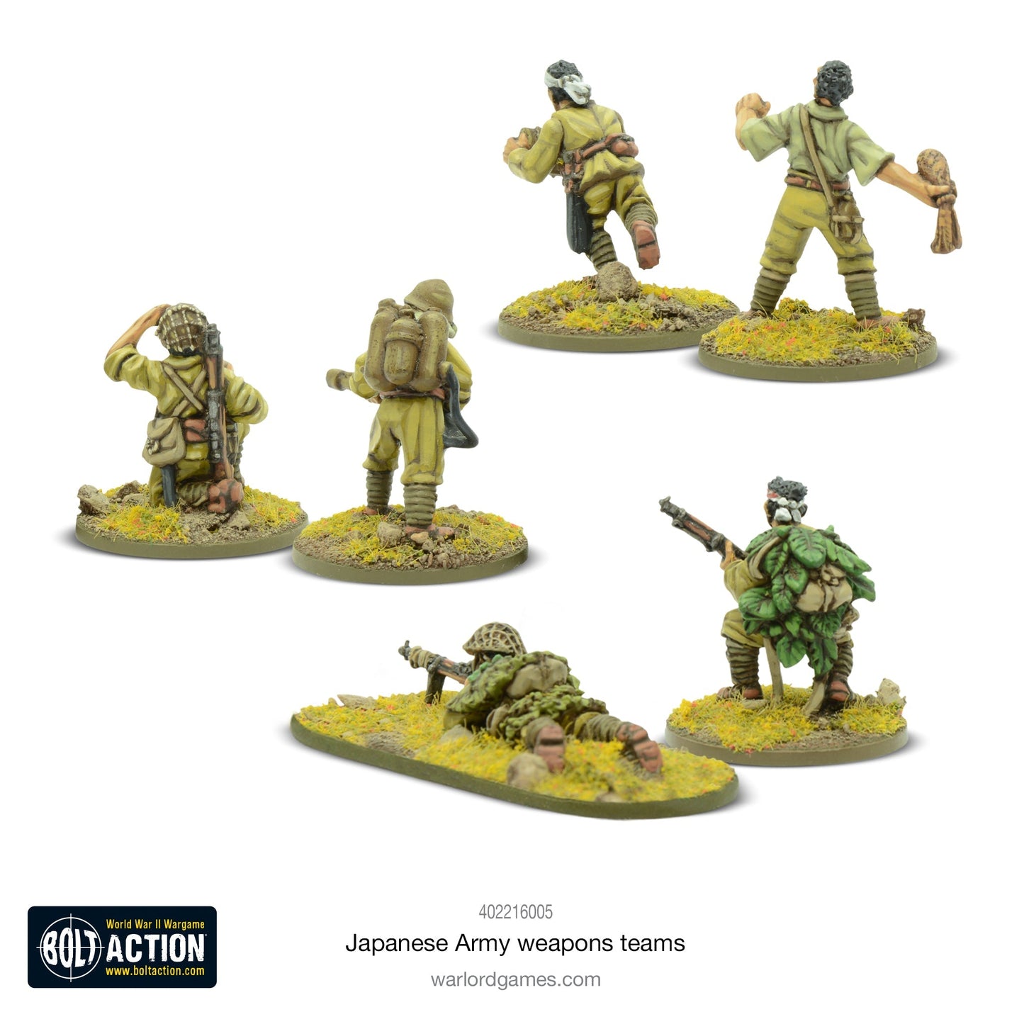 Bolt Action - Japan: Japanese Army Weapons Teams