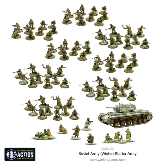 Bolt Action - Soviet Union: Soviet Army (Winter) Starter Army Bolt Action - Soviet Union: Soviet Army (Winter) Starter Army