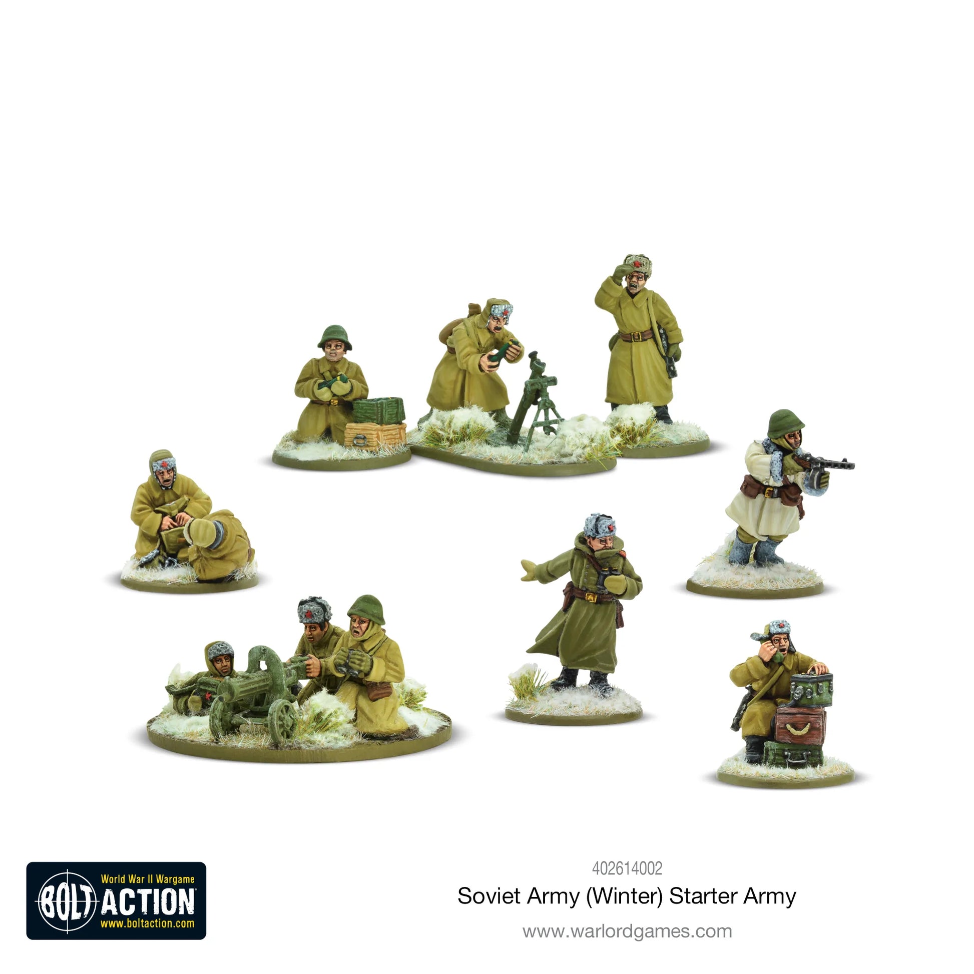 Bolt Action - Soviet Union: Soviet Army (Winter) Starter Army Bolt Action - Soviet Union: Soviet Army (Winter) Starter Army