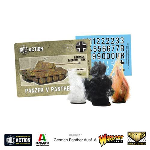 Bolt Action - Tank War: Panther Ausf A German Tank + Digital Guide