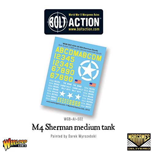 Bolt Action - USA: US Infantry and M4 Sherman Medium Tank Set