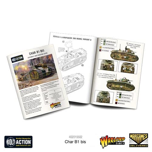 Bolt Action: Char B1 Bis + Digital Guide: Tank War Bolt Action: Char B1 Bis + Digital Guide: Tank War