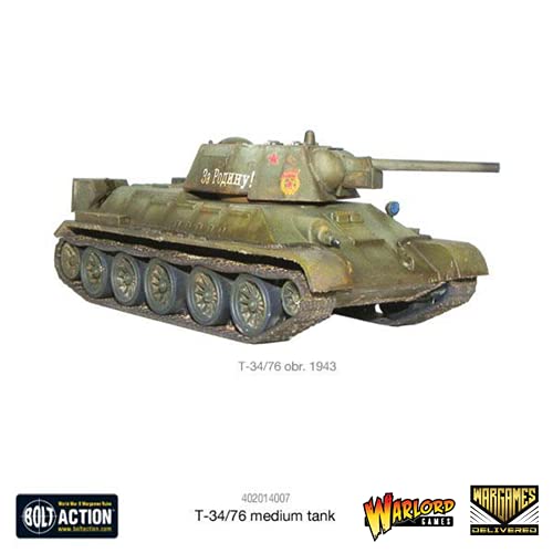 Bolt Action - Tank War: T-34/76 Medium Tank + Digital Guide Bolt Action - Tank War: T-34/76 Medium Tank + Digital Guide