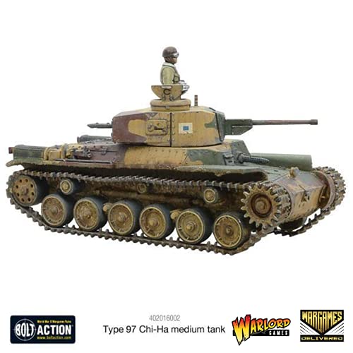 Bolt Action - Tank War: Type 97 Chi-Ha Medium Tank + Digital Guide Bolt Action - Tank War: Type 97 Chi-Ha Medium Tank + Digital Guide