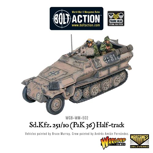Bolt Action - Tank War: Sd.Kfz 251/10 (Pak 36) Half-Track + Digital Guide
