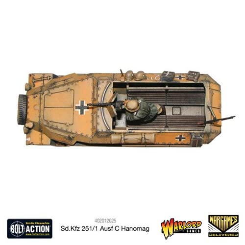 Bolt Action - Tank War: Sd.Kfz 251/1 Ausf C Hanomag German Tank + Digital Guide