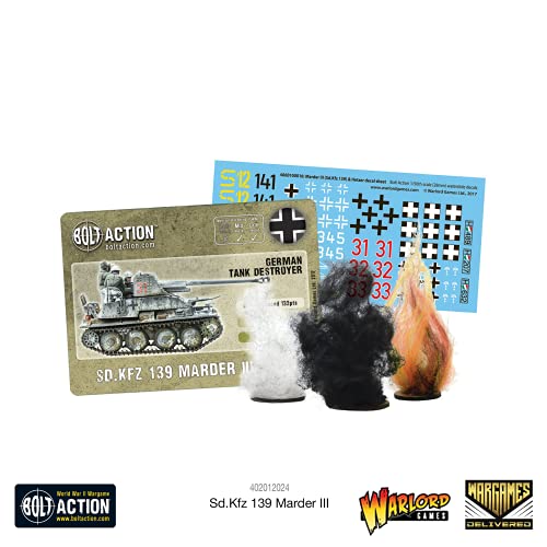 Bolt Action - Tank War: Marder III Ausf H German Tank + Digital Guide