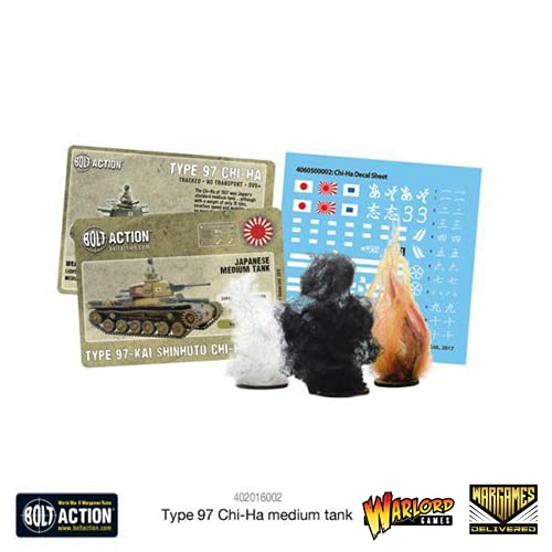 Bolt Action - Tank War: Type 97 Chi-Ha Medium Tank + Digital Guide Bolt Action - Tank War: Type 97 Chi-Ha Medium Tank + Digital Guide
