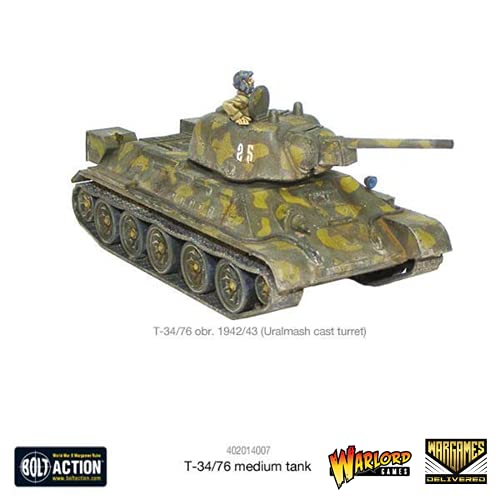 Bolt Action - Tank War: T-34/76 Medium Tank + Digital Guide Bolt Action - Tank War: T-34/76 Medium Tank + Digital Guide