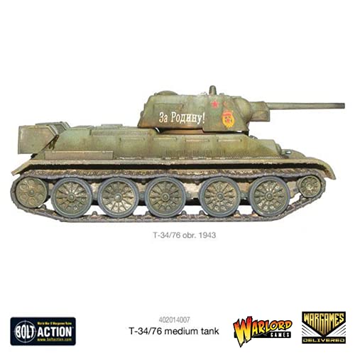 Bolt Action - Tank War: T-34/76 Medium Tank + Digital Guide Bolt Action - Tank War: T-34/76 Medium Tank + Digital Guide