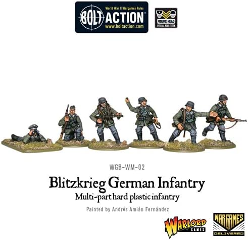 Bolt Action - Germany: Blitzkrieg German Infantry Set + Digital Guide: Battle of France Bolt Action - Germany: Blitzkrieg German Infantry Set + Digital Guide: Battle of France