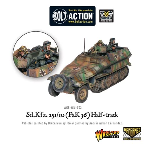 Bolt Action - Tank War: Sd.Kfz 251/10 (Pak 36) Half-Track + Digital Guide