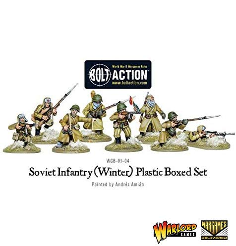 Bolt Action - Soviet Union: Soviet Winter Infantry and KV-1 Heavy Tank Set Bolt Action - Soviet Union: Soviet Winter Infantry and KV-1 Heavy Tank Set