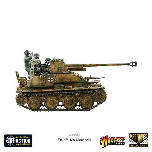 Bolt Action - Tank War: Marder III Ausf H German Tank + Digital Guide Bolt Action - Tank War: Marder III Ausf H German Tank + Digital Guide