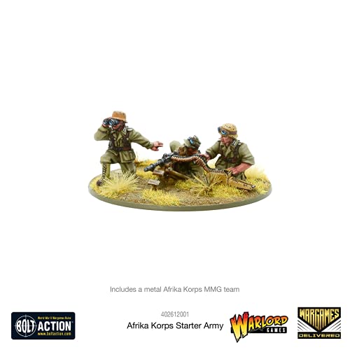 Bolt Action - Germany: Afrika Korps Starter Set + Digital Guide: Armies of Germany 2nd Edition Bolt Action - Germany: Afrika Korps Starter Set + Digital Guide: Armies of Germany 2nd Edition