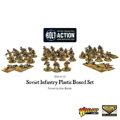 Bolt Action - Soviet Union: Soviet Infantry Set + Digital Guide: Ostfront Bolt Action - Soviet Union: Soviet Infantry Set + Digital Guide: Ostfront