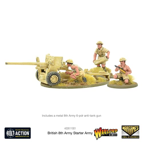 Bolt Action - Great Britain: British 8th Army Starter Set + Digital Guide: Armies of Great Britain
