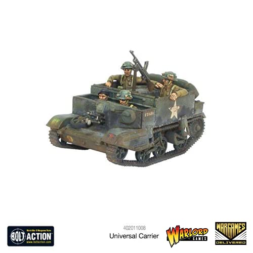 Bolt Action - Tank War: Universal Carrier British Tank + Digital Guide