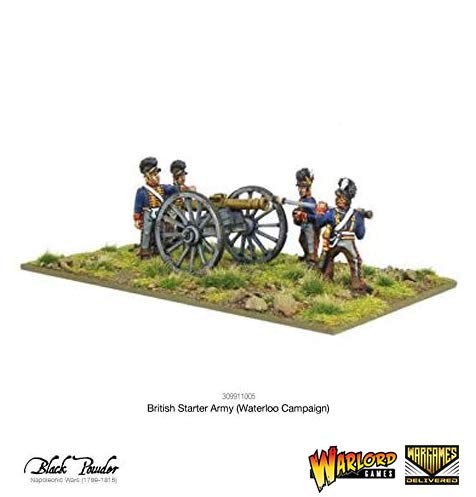 Black Powder - Napoleonic British: British Starter Army (Waterloo Campaign) & Vallejo Paint Set
